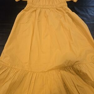 H&M Yellow Maxi Dress